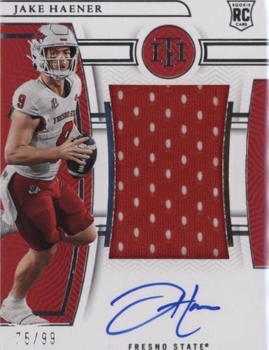 2023 Panini National Treasures Collegiate Jake Haener #CMS-JAH