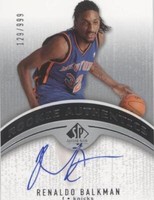 2006-07 SP Authentic - Renaldo Balkman #110