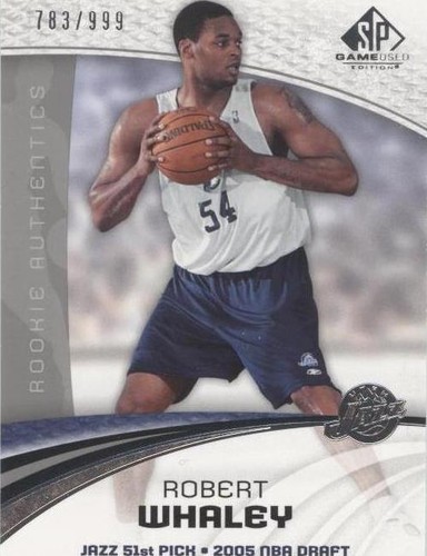 2005-06 SP Game Used Edition - Robert Whaley #147