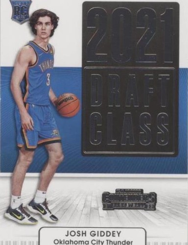 2021-22 Panini Contenders - Josh Giddey #6