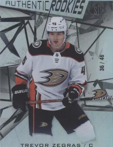 2021-22 Upper Deck SP Game Used - Trevor Zegras #145