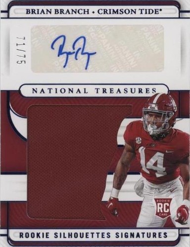 2023 Panini National Treasures Collegiate Brian Branch #RSS-BBR
