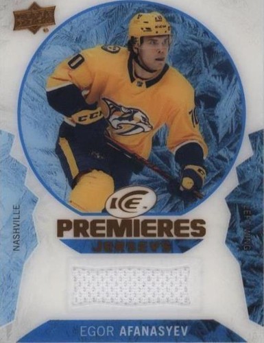 2023-24 Upper Deck Ice - Egor Afanasyev #IPJ-EA