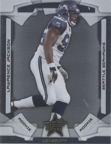 2008 Leaf Rookies & Stars Longevity Lawrence Jackson #156
