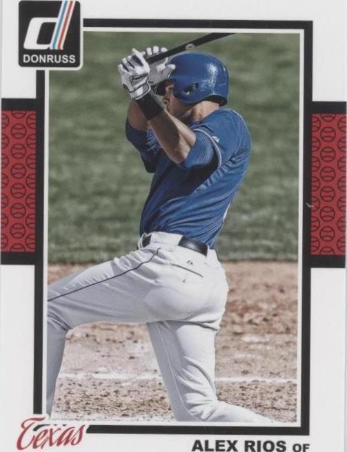 2014 Panini Donruss - Alex Rios #347