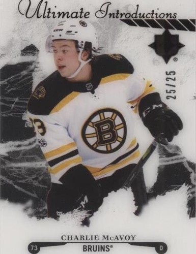 2017-18 Ultimate Collection - Charlie McAvoy #UI-37