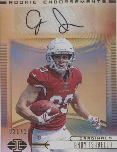 2019 Panini Illusions Andy Isabella #RE-AIS