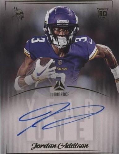 2023 Panini Luminance Jordan Addison #Y1JAD