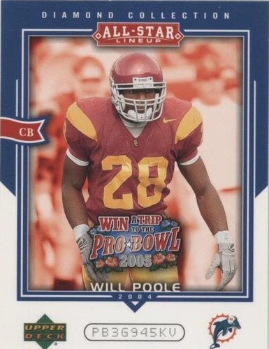 2004 Upper Deck Diamond Collection All-Star Lineup Will Poole #AS47
