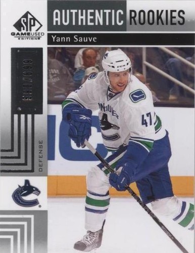 2011-12 SP Game Used Edition - Yann Sauve #162