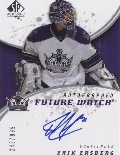 2008-09 SP Authentic - Erik Ersberg #210