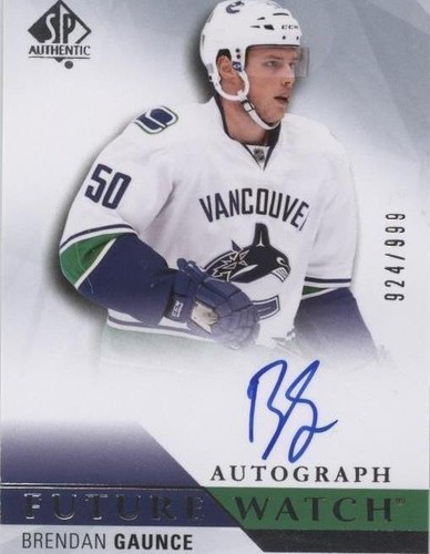 2015-16 SP Authentic - Brendan Gaunce #283