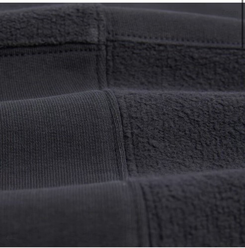 Pre-owned Kith Reversed Panelled Williams Vi Hoodie / Nightfall