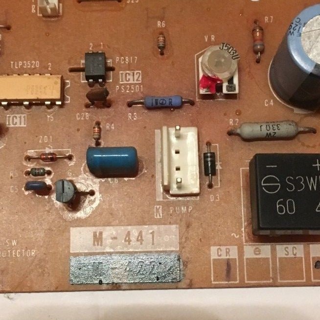 Monitor M-441 Kerosene Heater Power Mother Circuit Board Assembly PCB TESTED