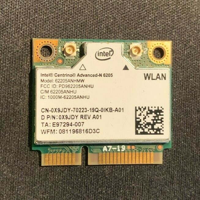 Intel centrino advanced n. Intel centrino 2 inside. расположение на плате intel centrino advanced-n 6205. intel centrino advanced-n 6205 установка.