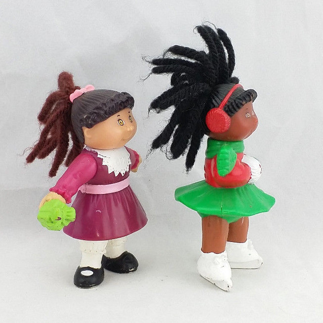 Vintage Lot of Cabbage Patch Kids PVC Figures Toys 1980s