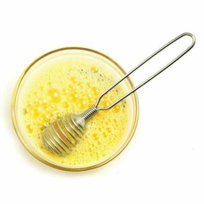 Norpro 7" French Spring Coil Whisk - Wire Whip Cream Egg Beater Gravy Mixer