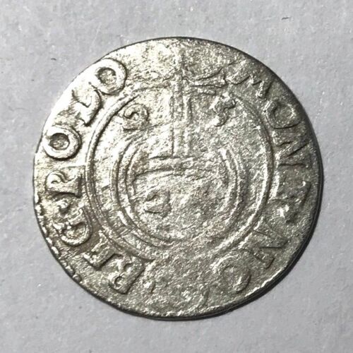 1625 Medieval Poland, Sigismund III. (1587-1632) AR 1/24 thaller