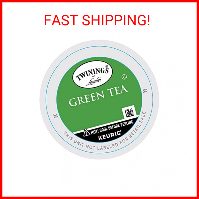 K-cup Pods For Keurig, Caffeinated Pure Green Tea, Smooth Fla