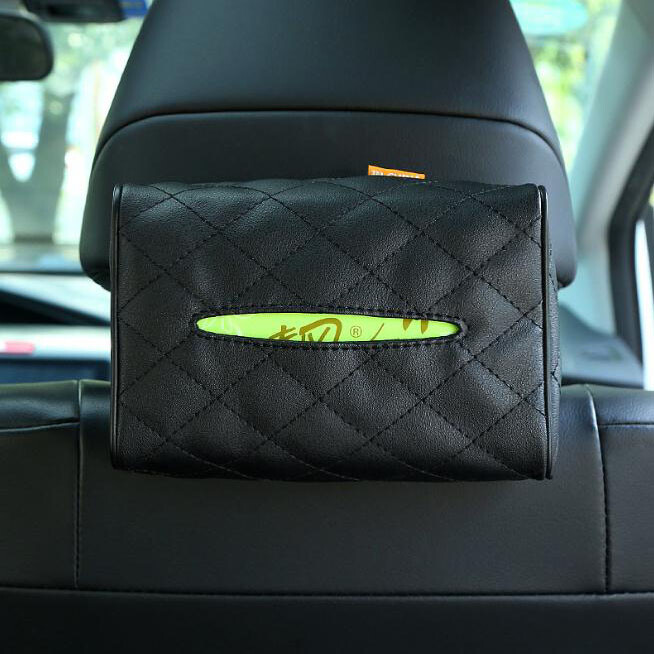 Universal Car Auto Tissue Box Sun Visor Napkin Organizer Holder Paper Towel Case