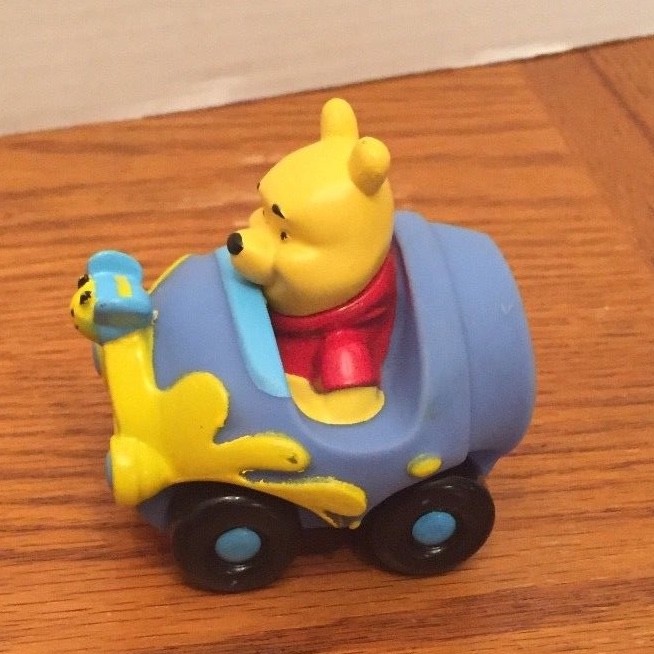 Sassy Disney Roll Along Vehicle Winnie Pooh