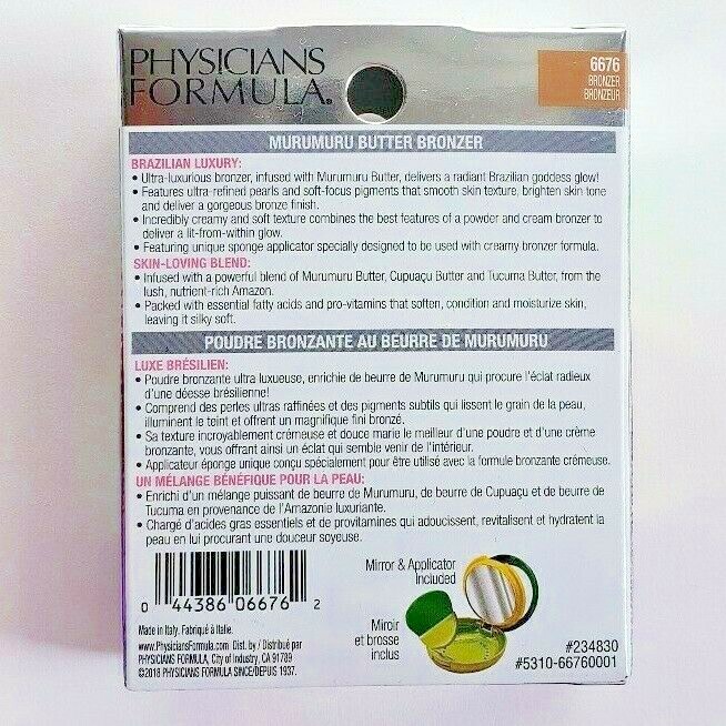 PHYSICIANS FORMULA Murumuru Butter Bronzer - Bronzer ^ NEW ^