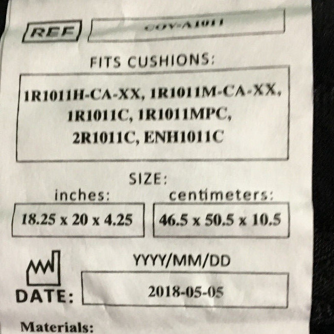 Roho Seat Cushion w/ Cover & Pump 18.25