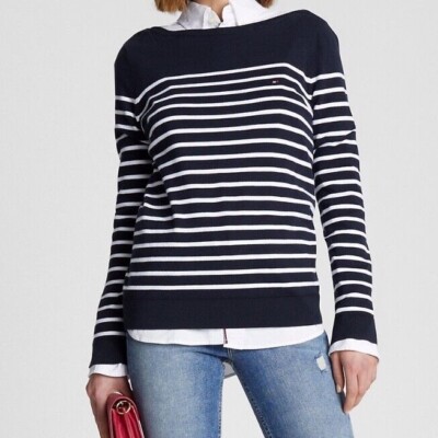 TOMMY HILFIGER Damen Pulli, Pullover Original Neu mit Etikett Alle Großen