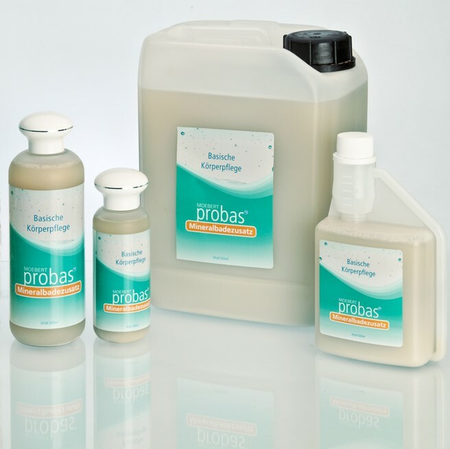 Badezusatz Fußbad Konzentrat Mineral basische Körperpflege probas M 500 ml