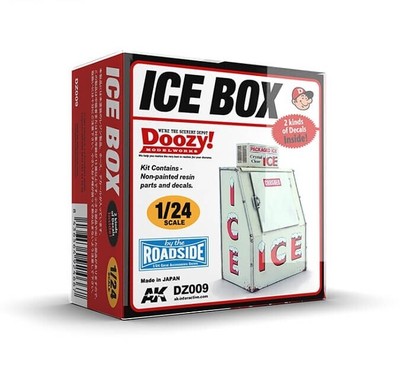 AK Interactive 1/24 Ice Box Commercial Version (Resin) Kit DZ009