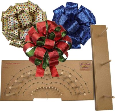 Pro Bow The Hand Bow Maker Large Model W/ Spool Holder - Custom Ribbon Bows USA
