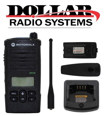 Motorola CP110 UHF 450-470Mhz 16Ch Warehouse Office Radio GMRS H96RCF9AA2BA. Buy it now for 85.0