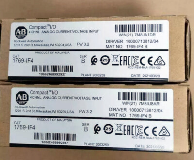 1PC New In Box Allen-Bradley 1769-IF4 Analog Input Module  Fast Shipping  