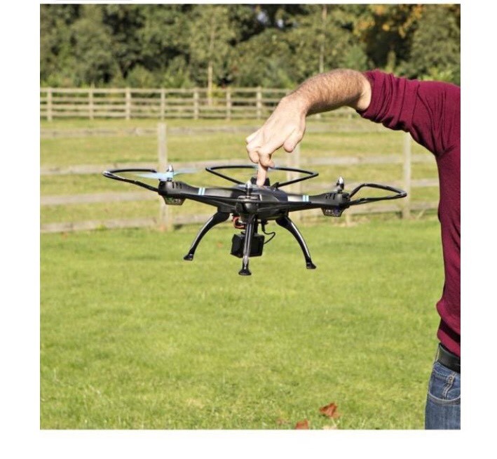 Viper pro drone with built in camera in Edinburgh City Centre