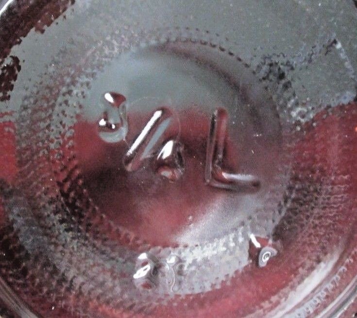 Vintage ARC Clear Glass 3/4 Liter JAR/CANISTER w. Wire Bale Lid ~ Made in France