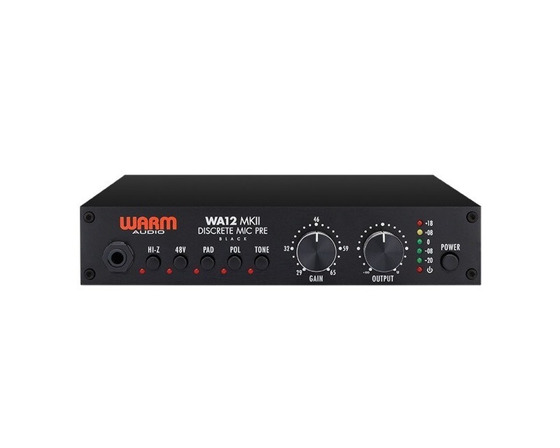 希少 Warm Audio WA12 MKII Discrete Mic Pre Warm Audio WA12 MKII Discrete Mic Pre - Black | eBay