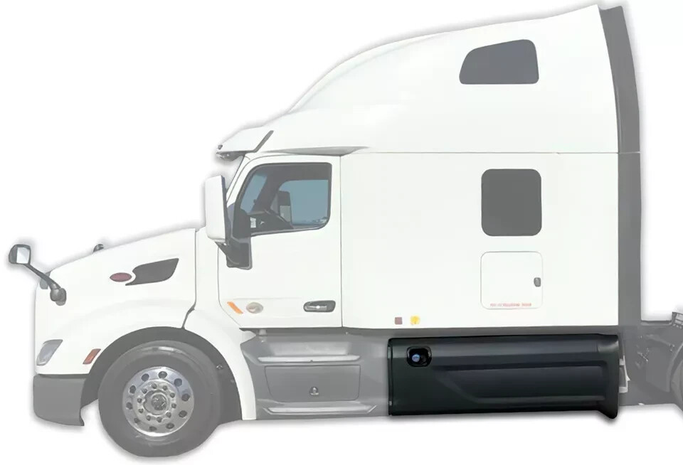 2019-2021 Peterbilt 579 Middle Fairing Skirt Panel W/Tube