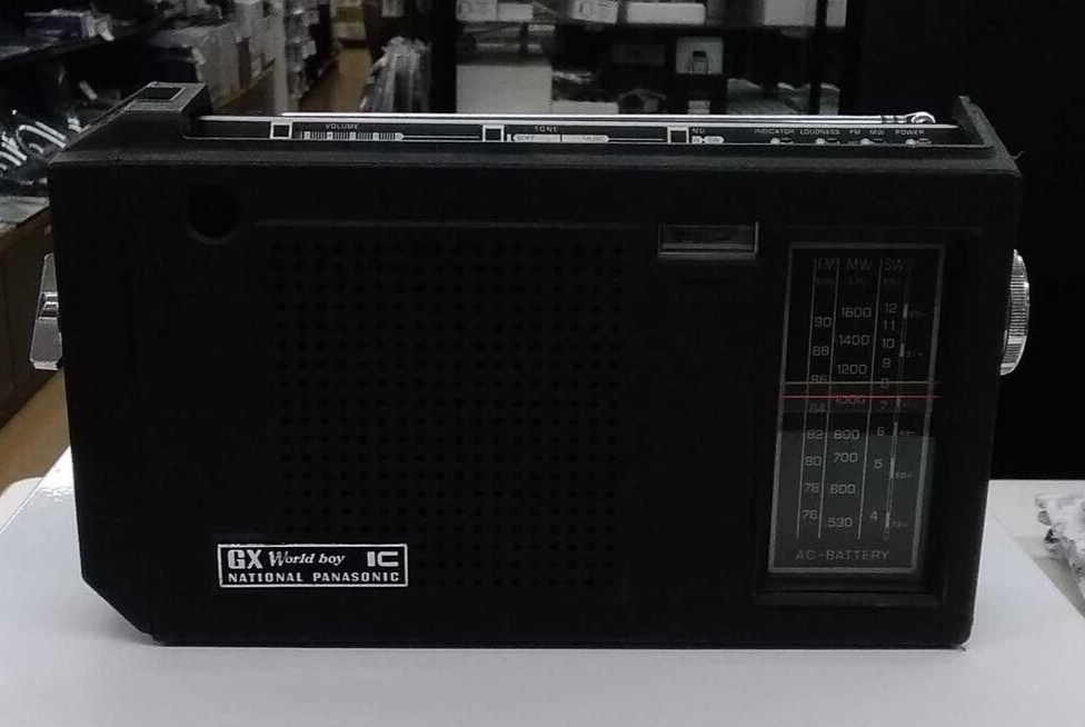 動作品】NATIONAL PANASONIC RF-858 World boy