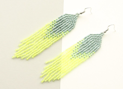 Yellow earrings deals ebay
