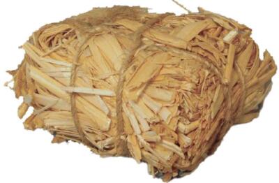 Dollhouse Bale of Hay Straw Miniature Farm Stable Pet Accessory 1:12 Scale