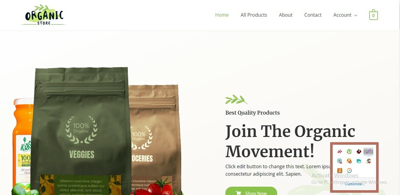 organic shop online,website store for sale,ecommerce