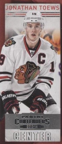 2013-14 Panini Playoff Contenders - Jonathan Toews #1