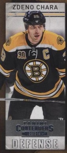 2013-14 Panini Playoff Contenders - Zdeno Chara #30
