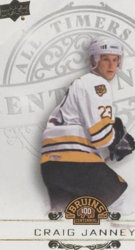 2023-24 Upper Deck Boston Bruins Centennial - Craig Janney #100-35
