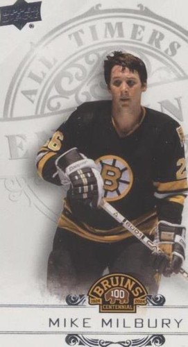 2023-24 Upper Deck Boston Bruins Centennial - Mike Milbury #100-27