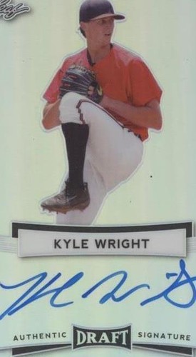 2017 Leaf Metal Draft - Kyle Wright #BA-KW1