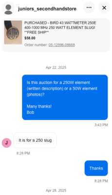 Fotos del artículo de un comprador verificado