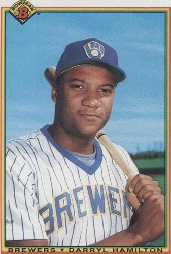 1990 Bowman - Darryl Hamilton #397