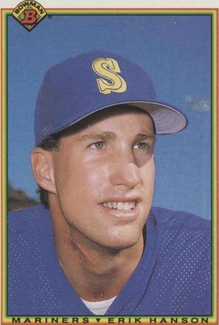 1990 Bowman - Эрик Хэнсон #469