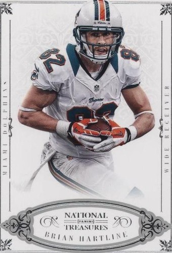 2012 Panini National Treasures Brian Hartline #89